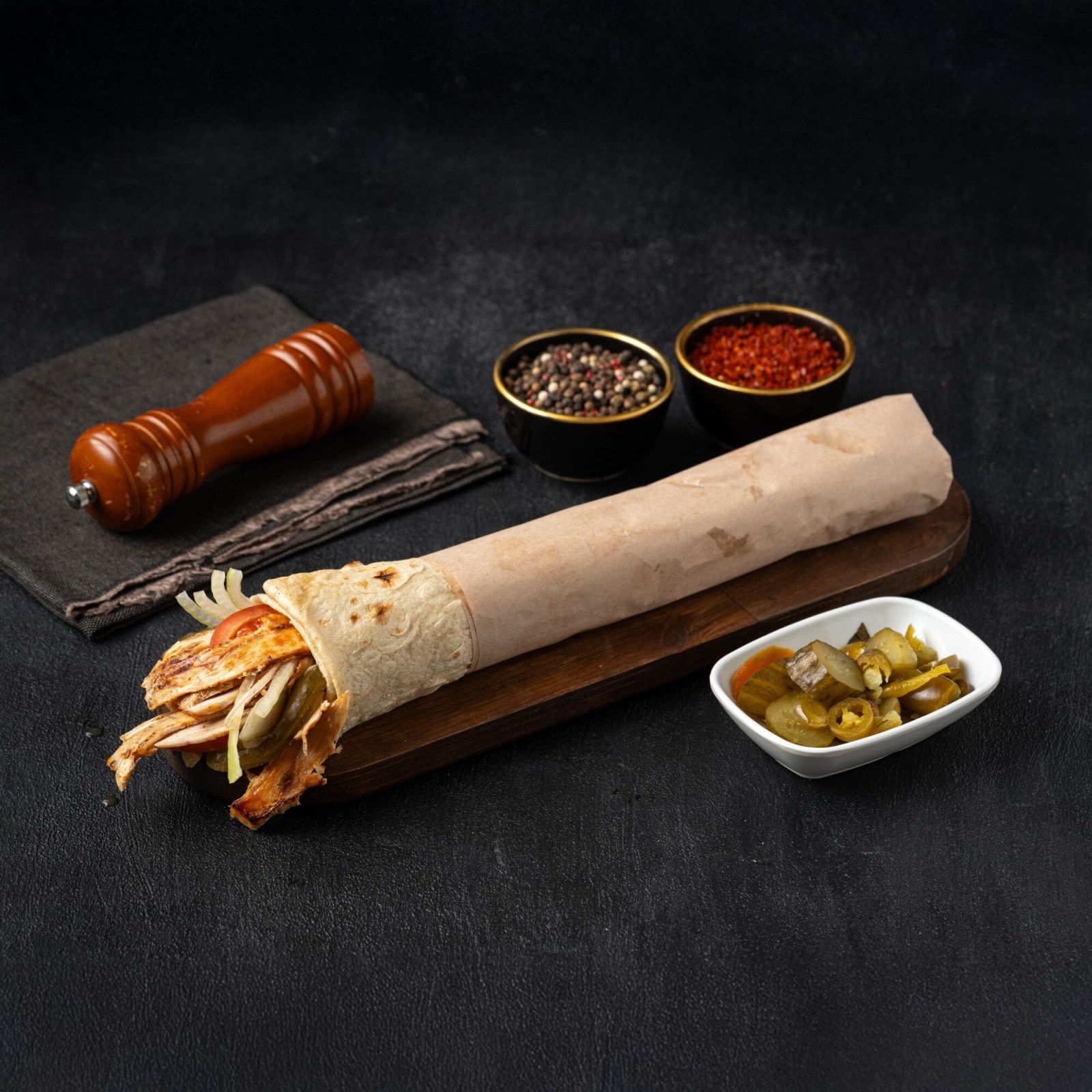 2'li Tavuk Döner Dürüm Menü