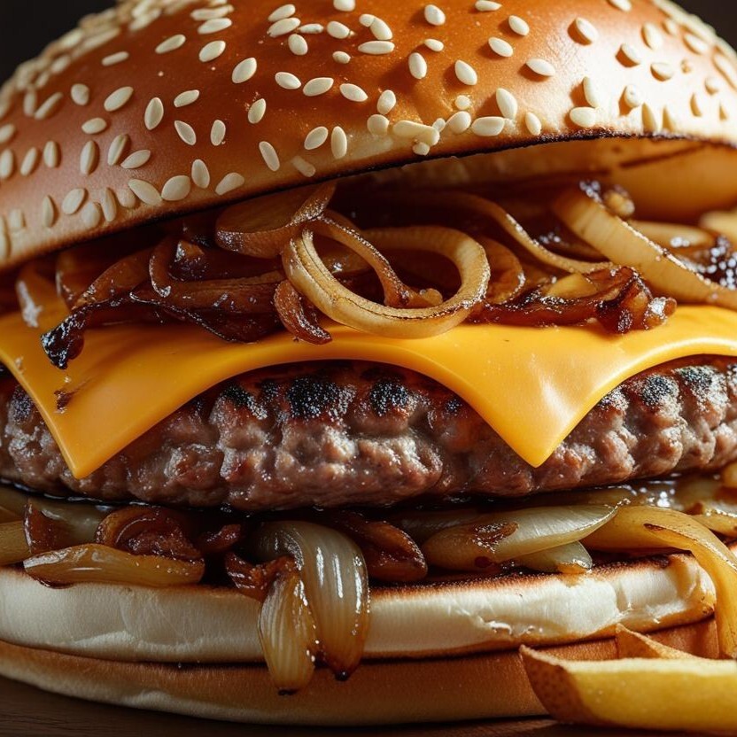 Onions Burger Menü