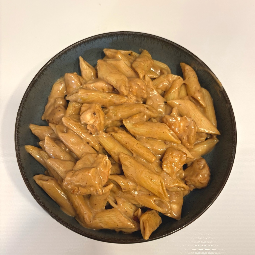 Barbekü Soslu Tavuklu Penne
