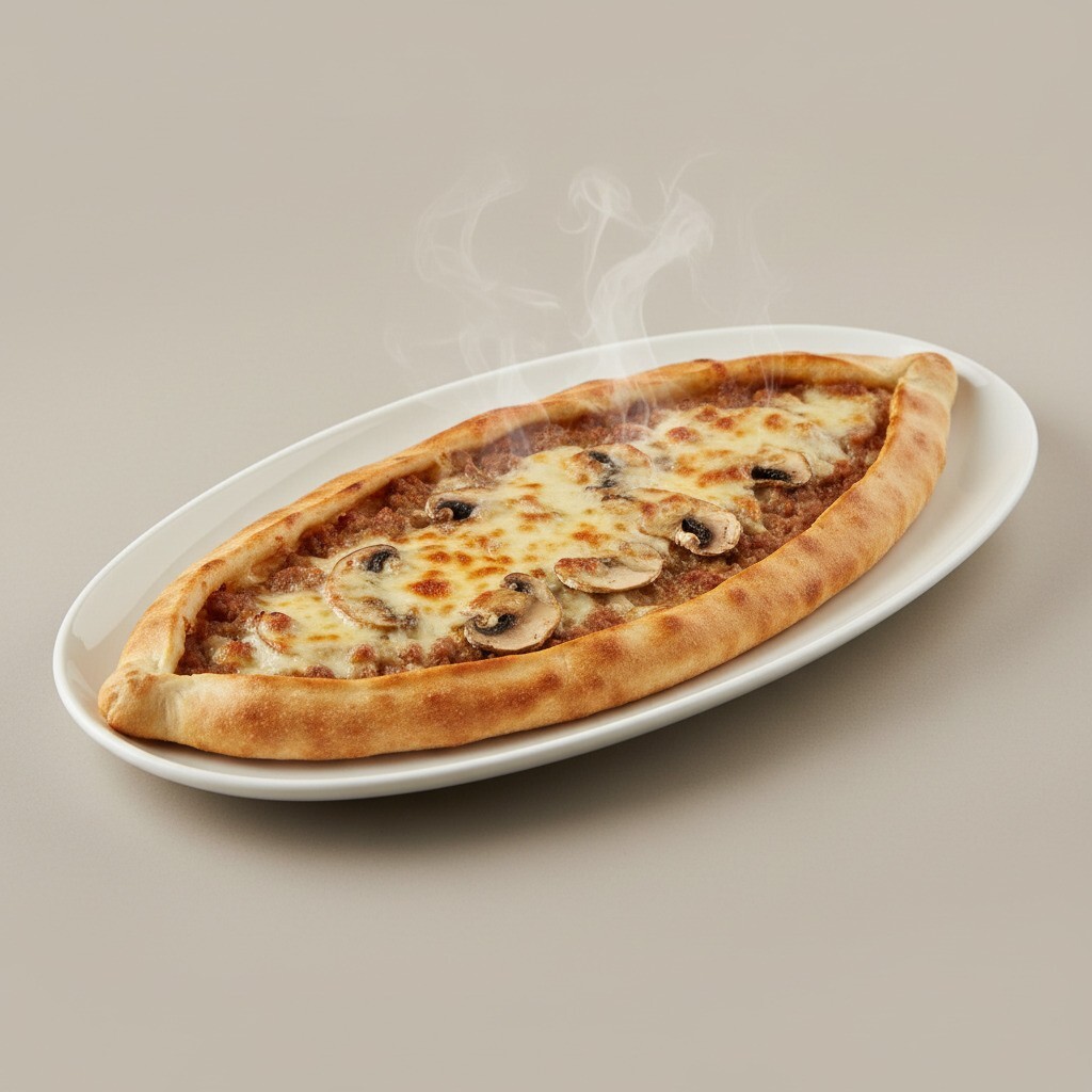 Kıymalı Kaşarlı Pide Menü