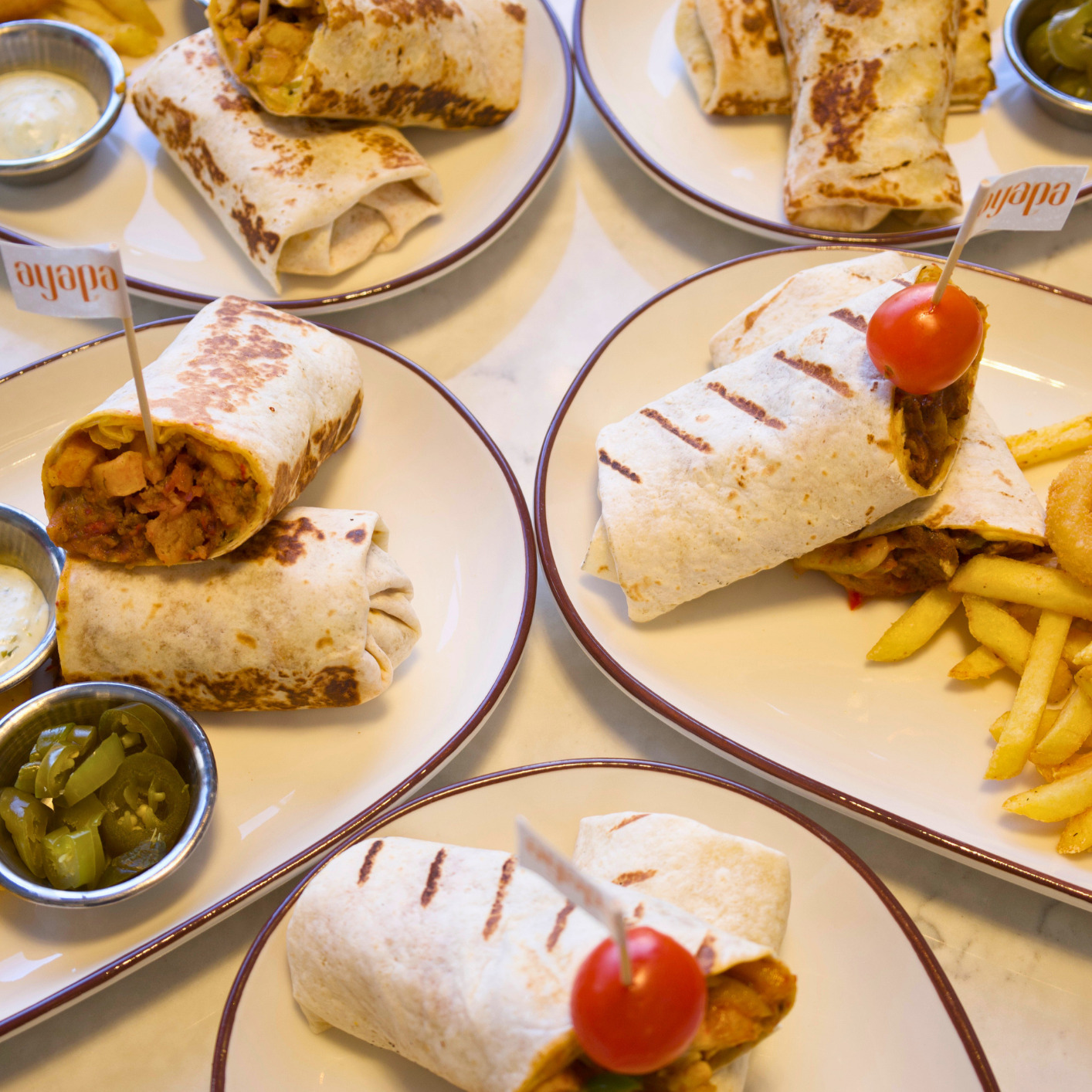 Tavuklu Cheddarlı Wrap