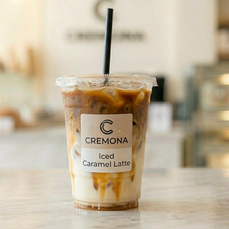 Iced Caramel Latte
