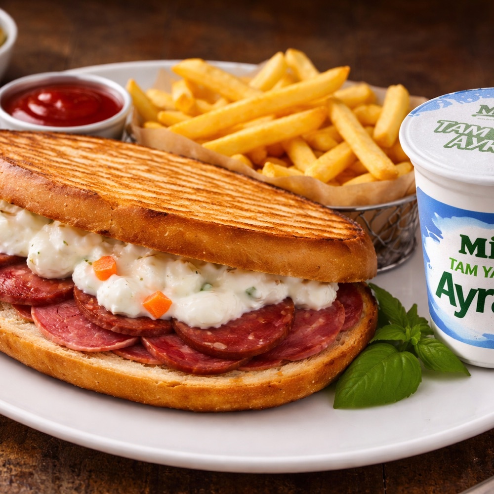 Efsane Ayvalık Tost Menü 2 (Çıtır Çıtır Doyurucu)