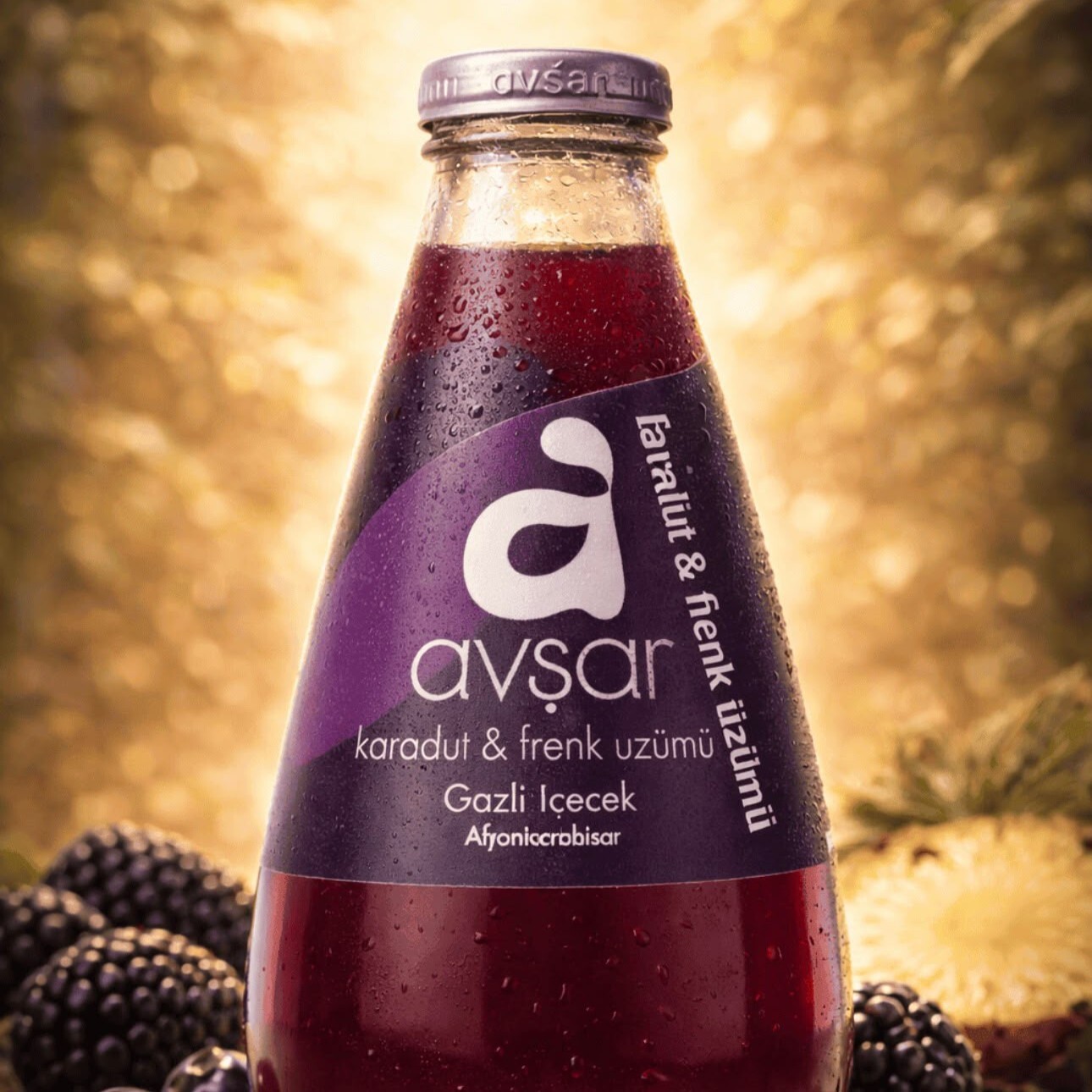 Avşar Karadut Frenk Üzümü Soda (200 ml)