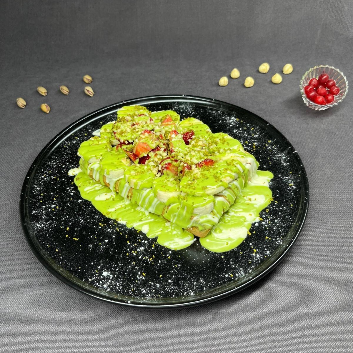 Fıstık Waffle (Büyük Boy)