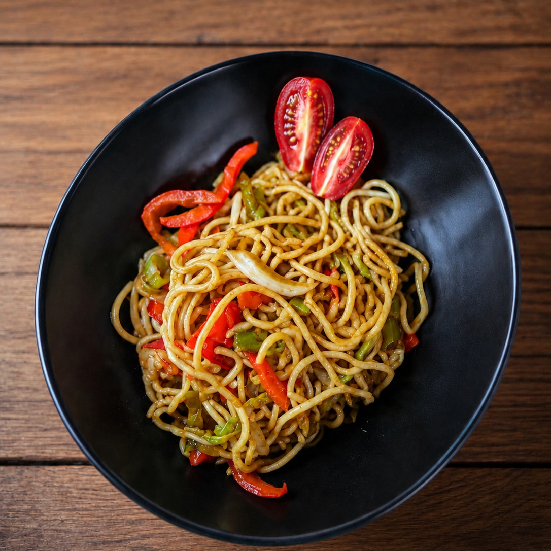 Sebzeli Noodle