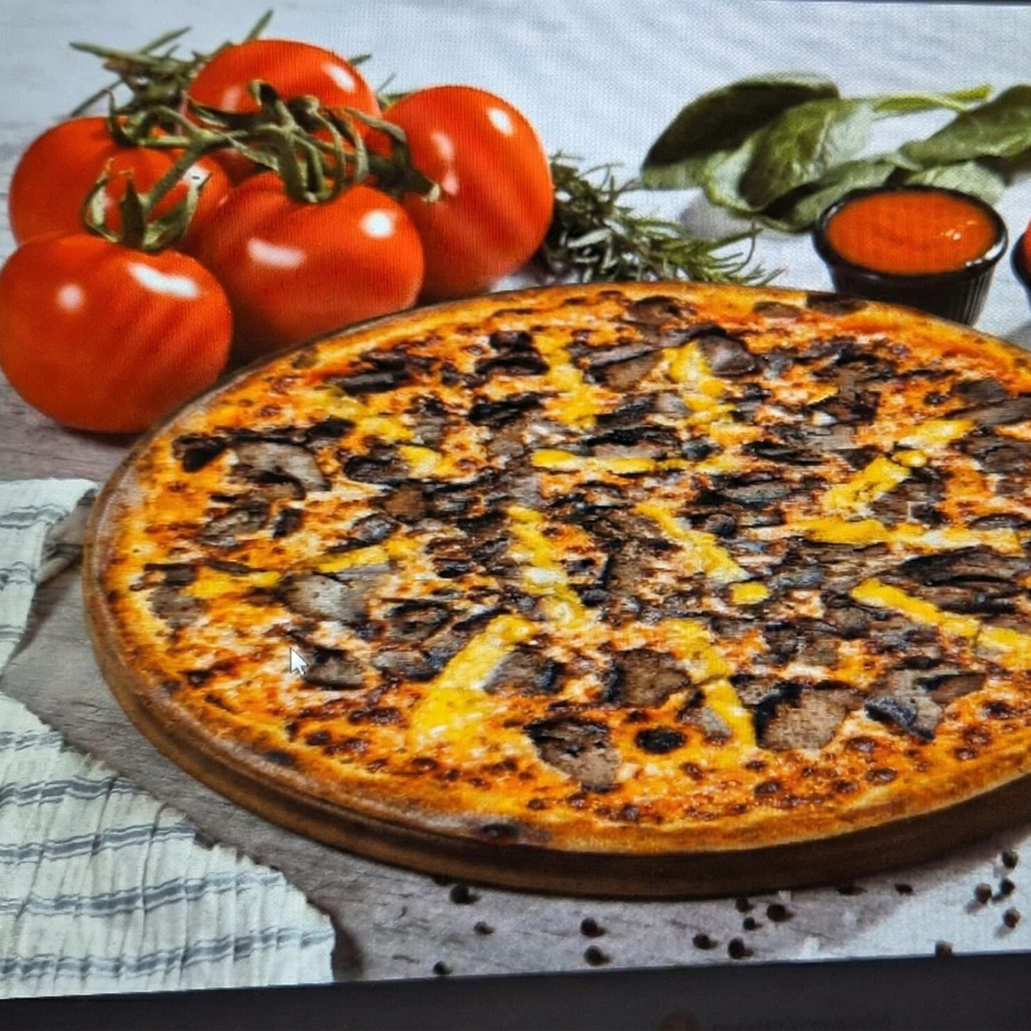 Et Dönerli Pizza (Orta Boy)