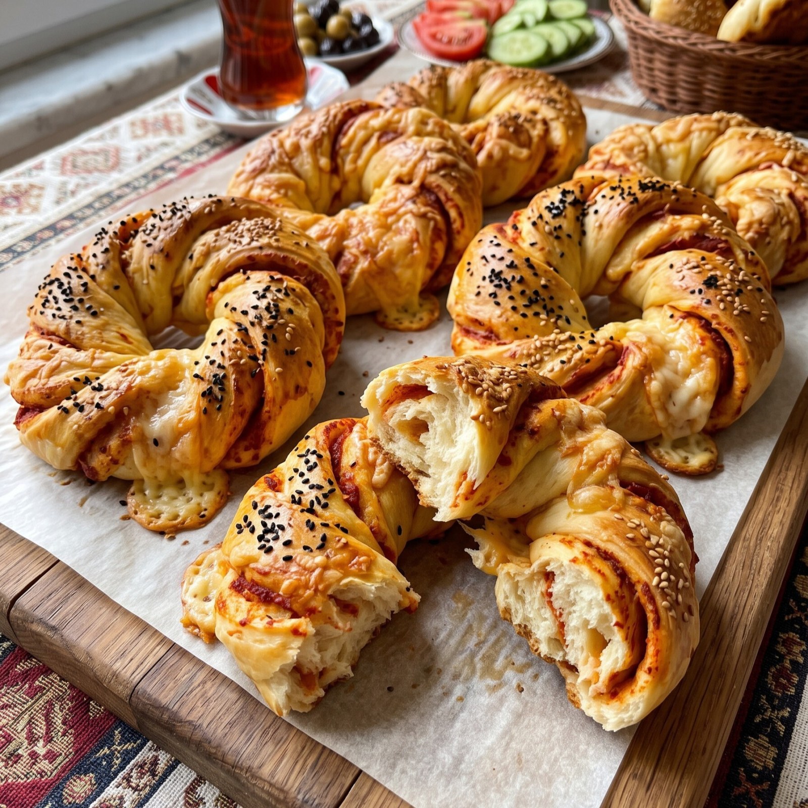 Salçalı Kaşarlı Açma