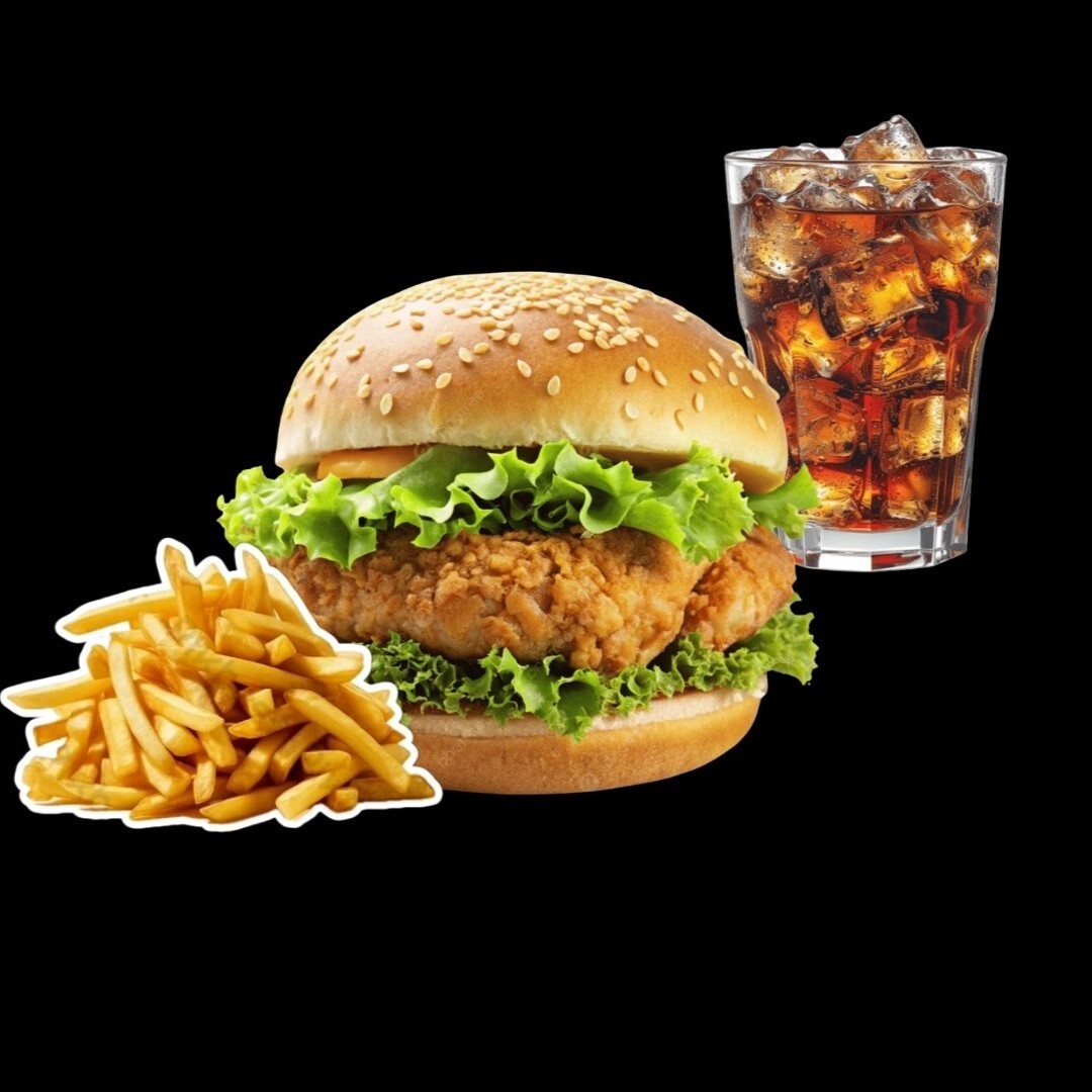 Tavuk Burger + (330 ml) İçecek