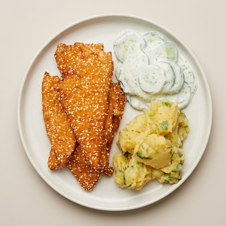 Susamlı Schnitzel