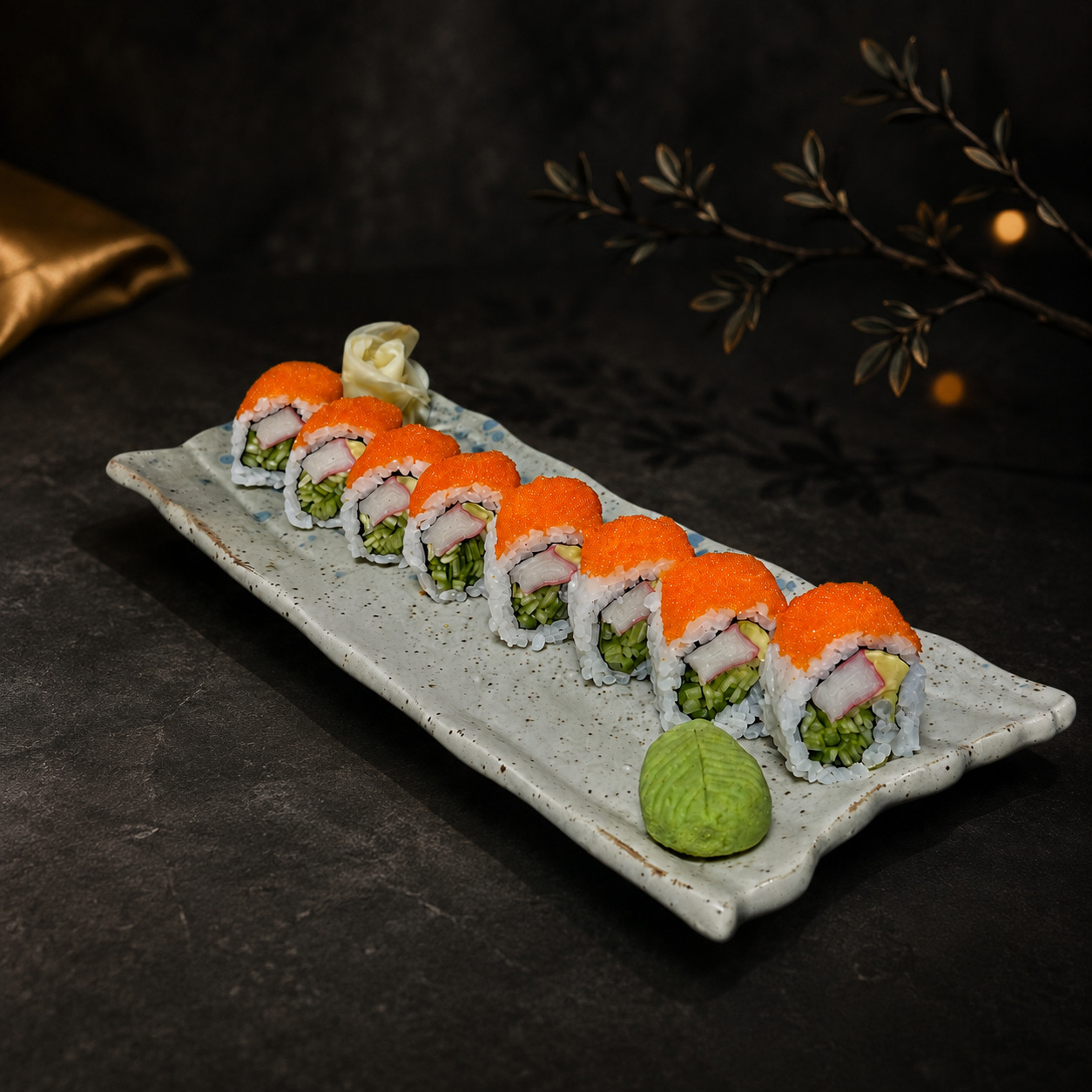 California Roll+Dana Noodle+Coca Cola 330 ml
