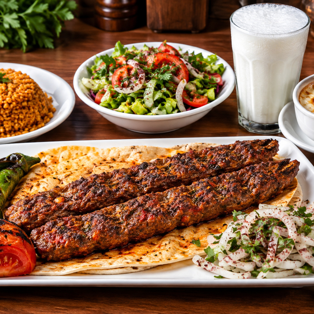 2 Şiş Adana+1 ayran+Tatlı