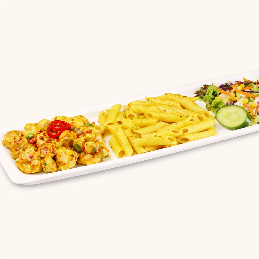 Acılı Köri Soslu Tavuk