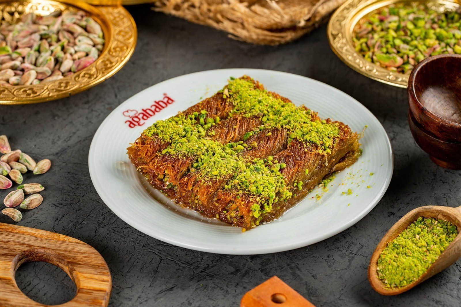 Antep Burma Fıstıklı Kadayıf (500 Gram)