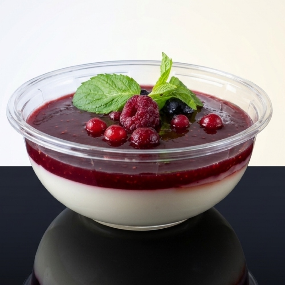 Çilekli Panna Cotta