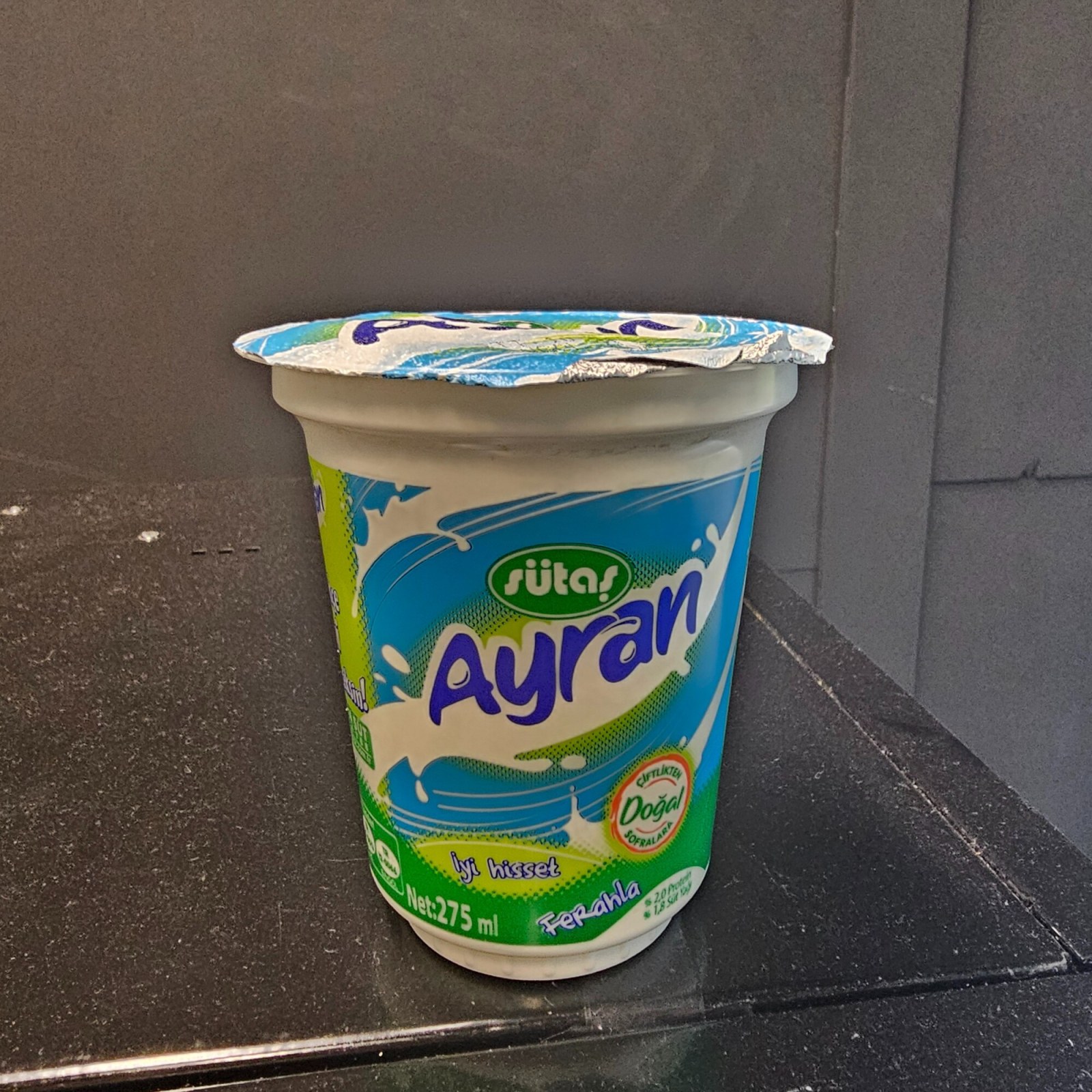 Büyük Boy Bardak Ayran (27 cl)