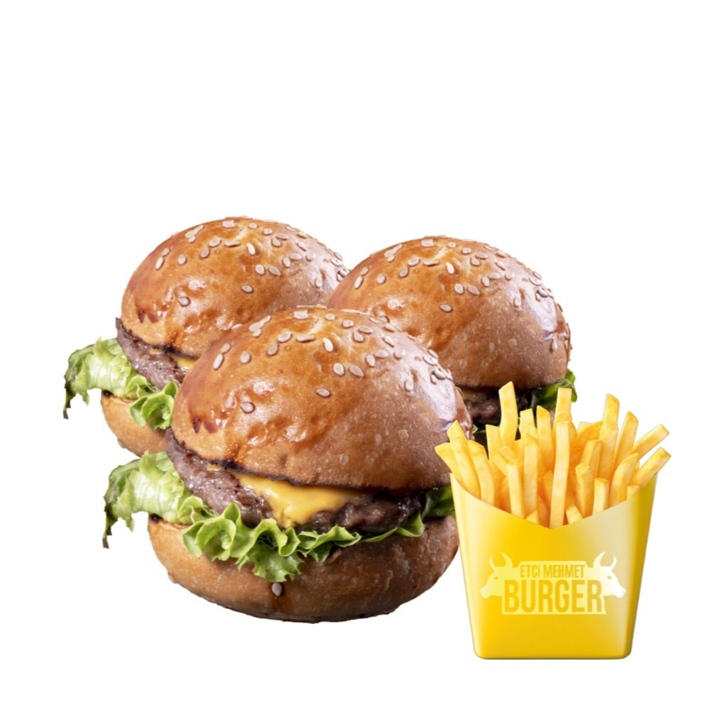 Kids Burger (3'lü)