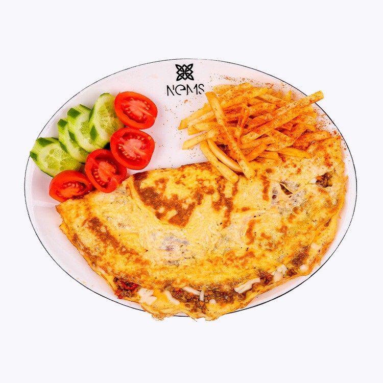 Kıymalı Omlet