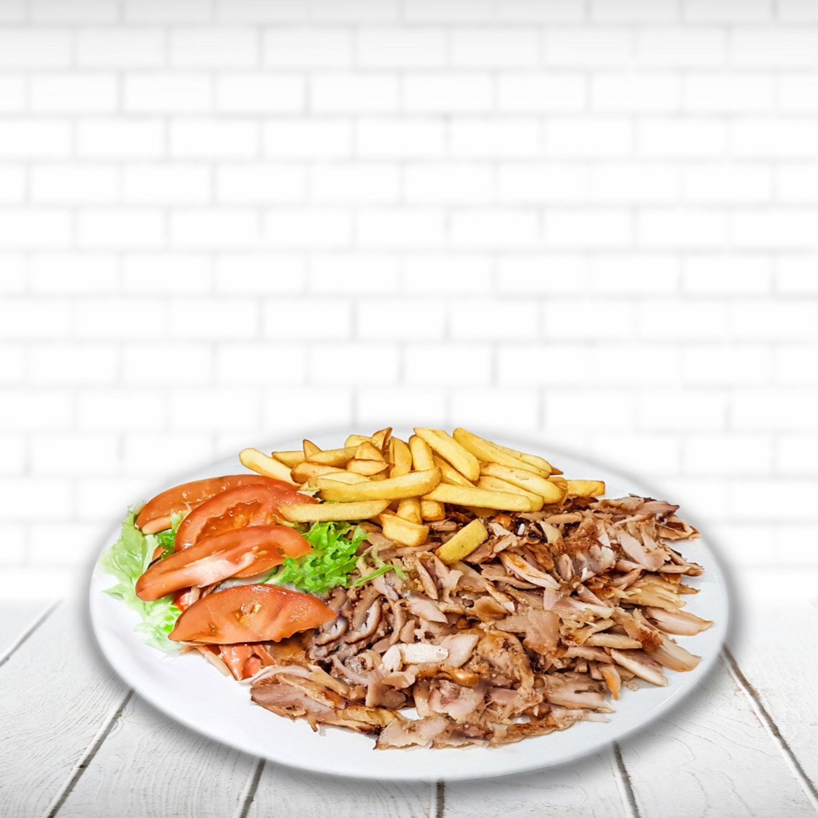 Tr Tavuk Döner Tabakta