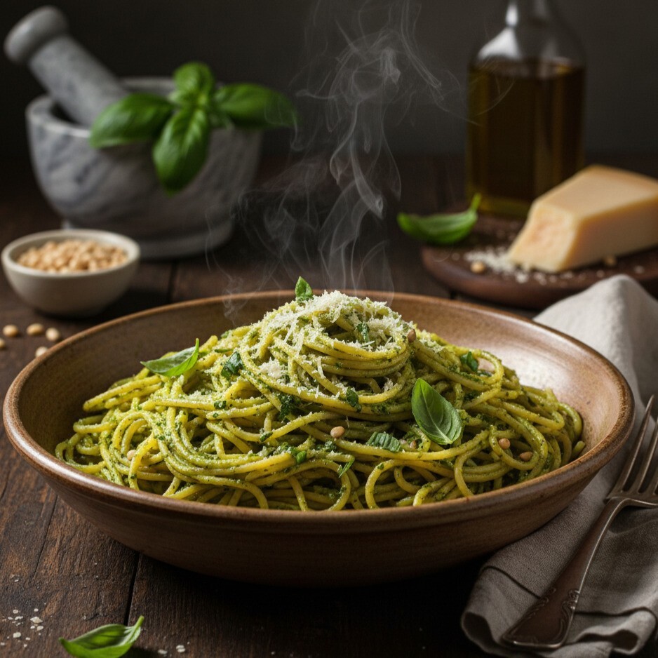Pesto Soslu Penne