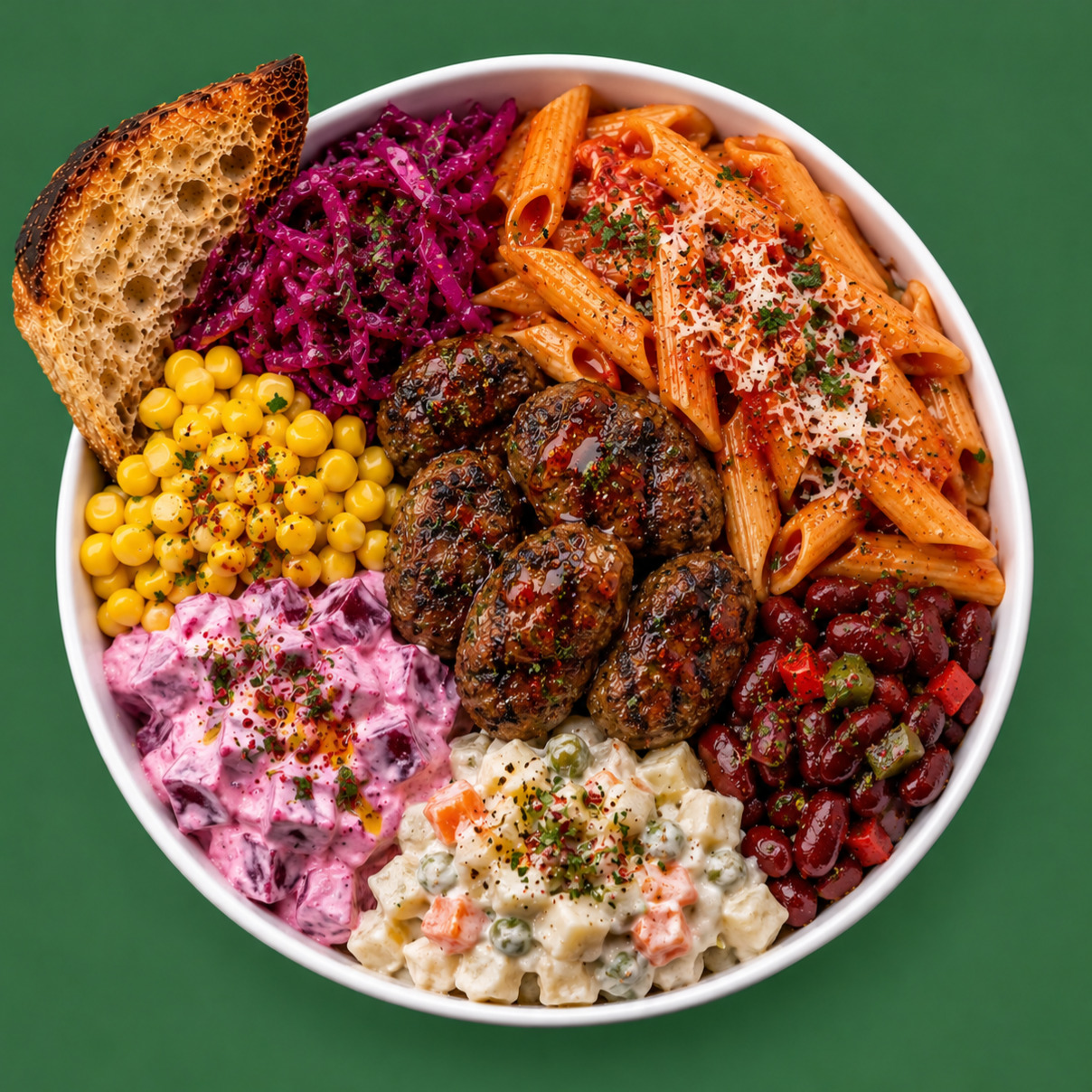 Mor Ateş Bowl + İçecek Menü