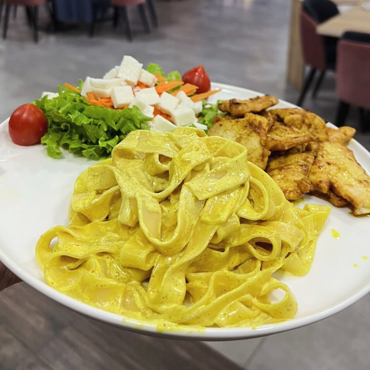 Kremalı Mantarlı Tavuk