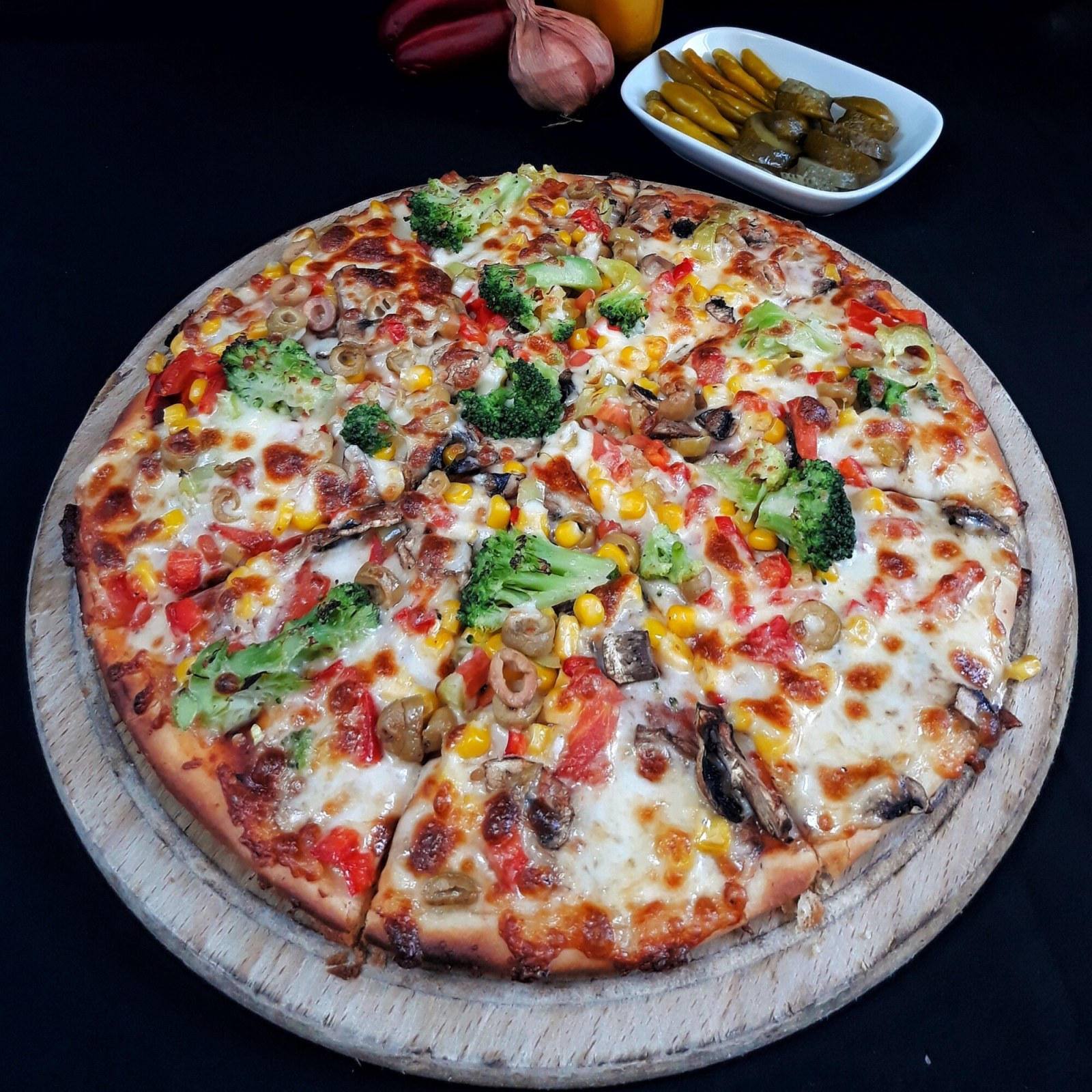 Sebzeli Pizza (Büyük)