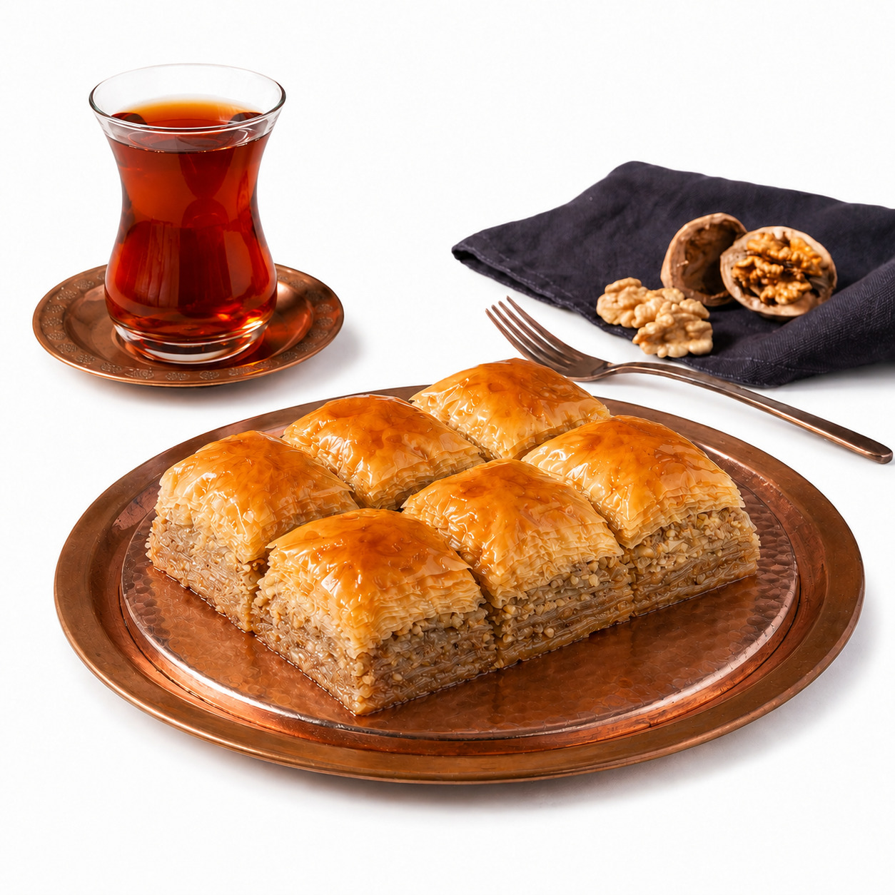 Bülent Börekçilik Geleneksel Cevizli Baklava (500 Gr.)