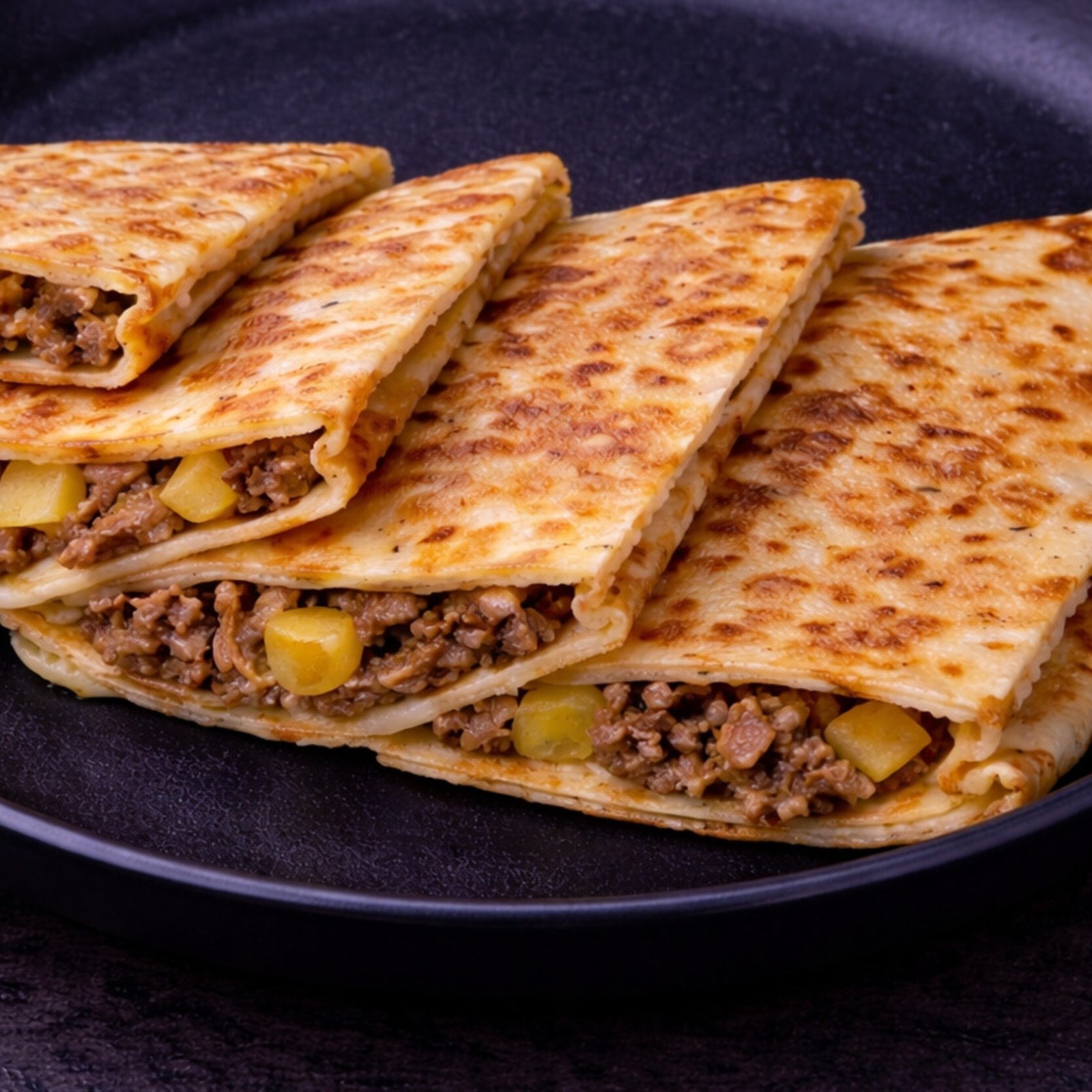 kıymalı patasli gözleme