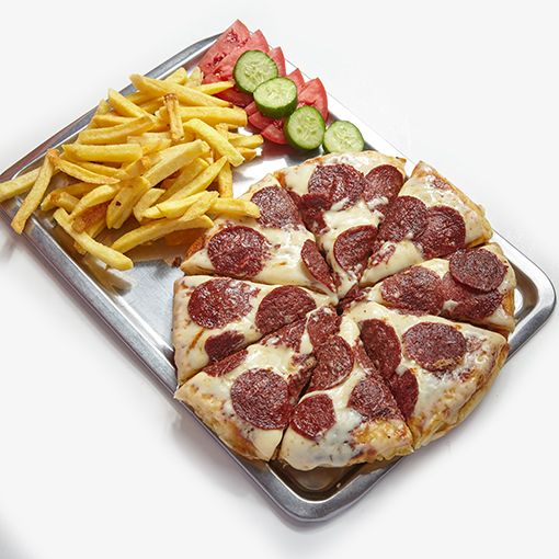 Çift Katlı Kavurma Kaşarlı Bazlama Tost