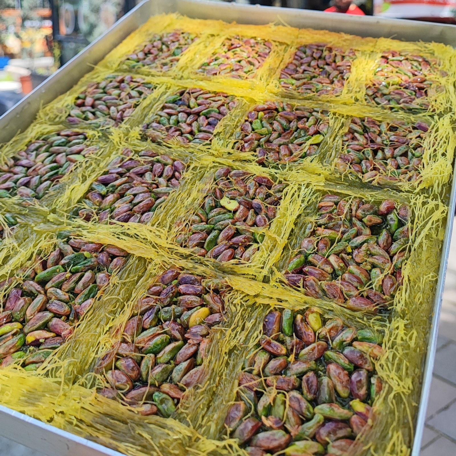 Tüm Fıstık Kadayıf (Orta Boy Tepsi)