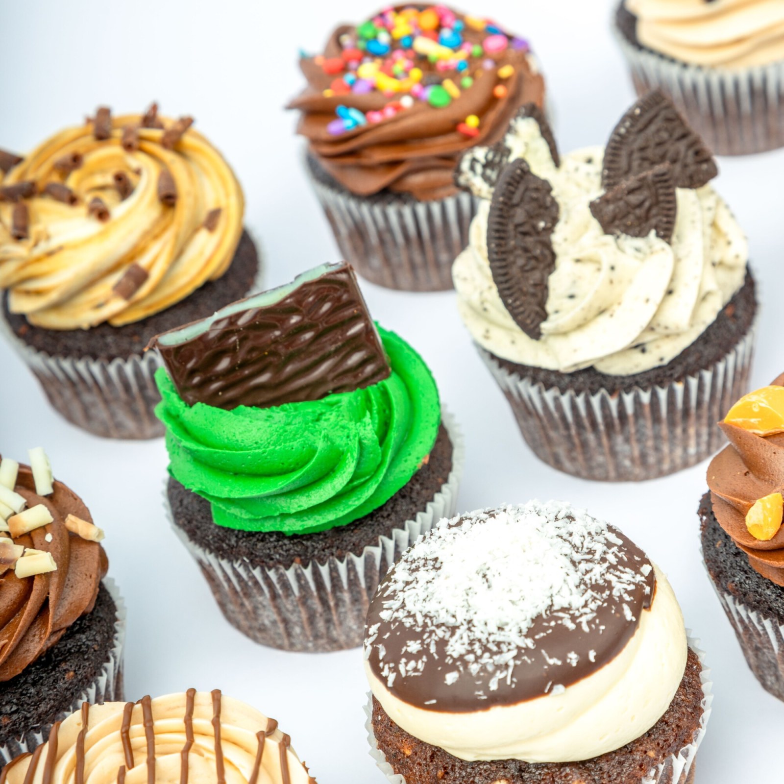 Crunchy Peanut Butter Cupcake