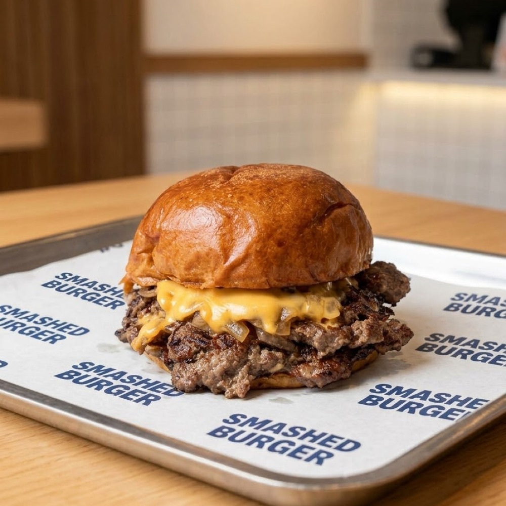 Double American Burger