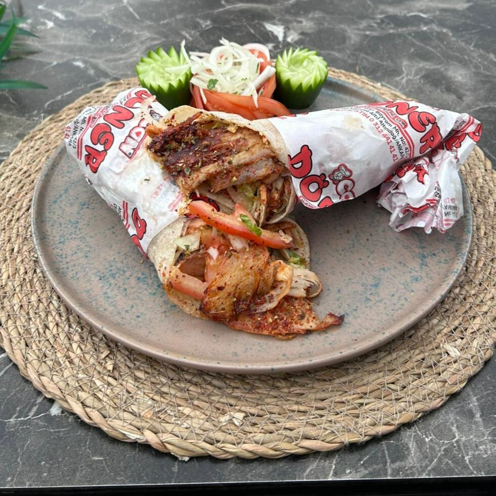 Lavaş Ekmek Arası Tavuk Döner (150 gr)