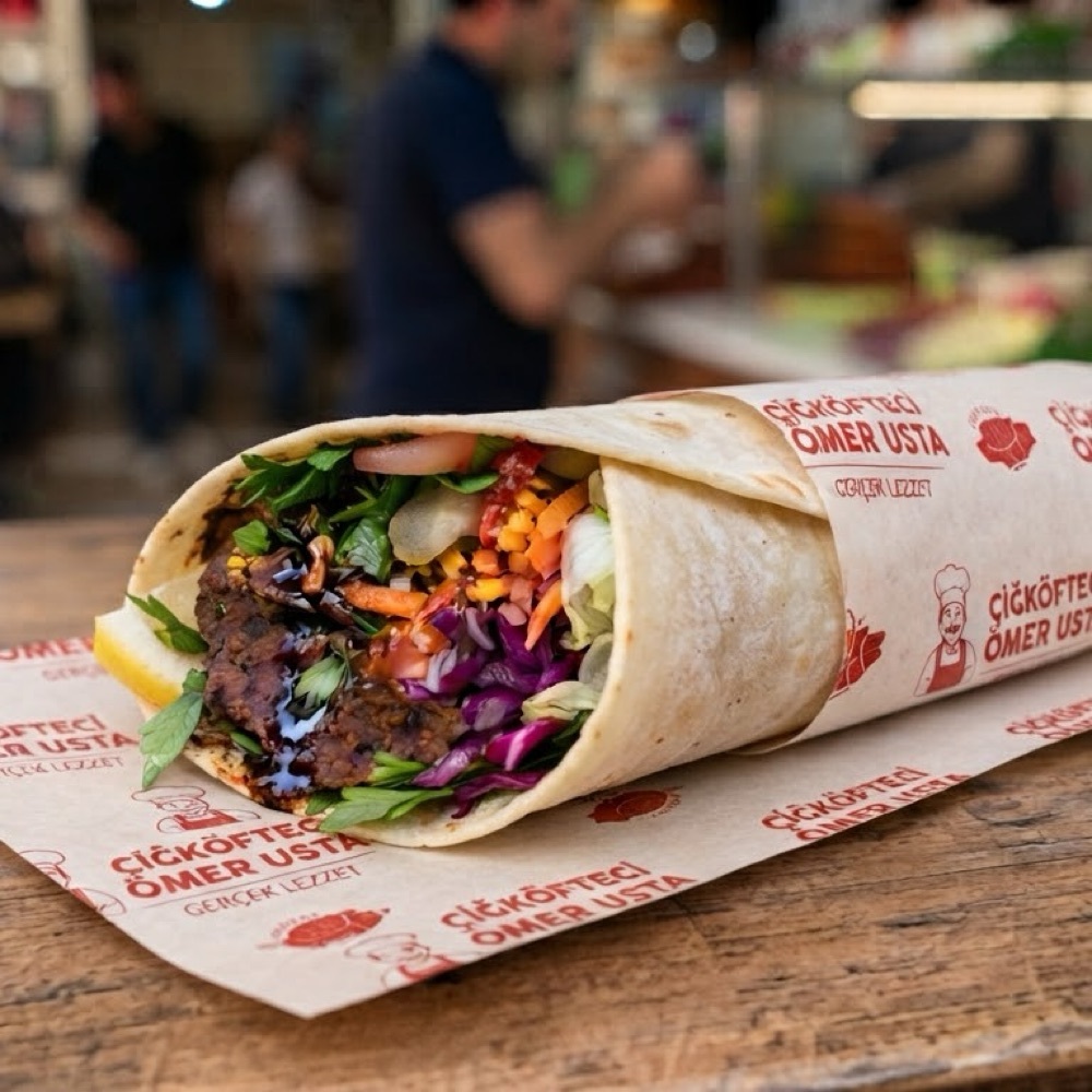 ULTRA MEGA ÇİĞKÖFTE DÜRÜM (150 gram )