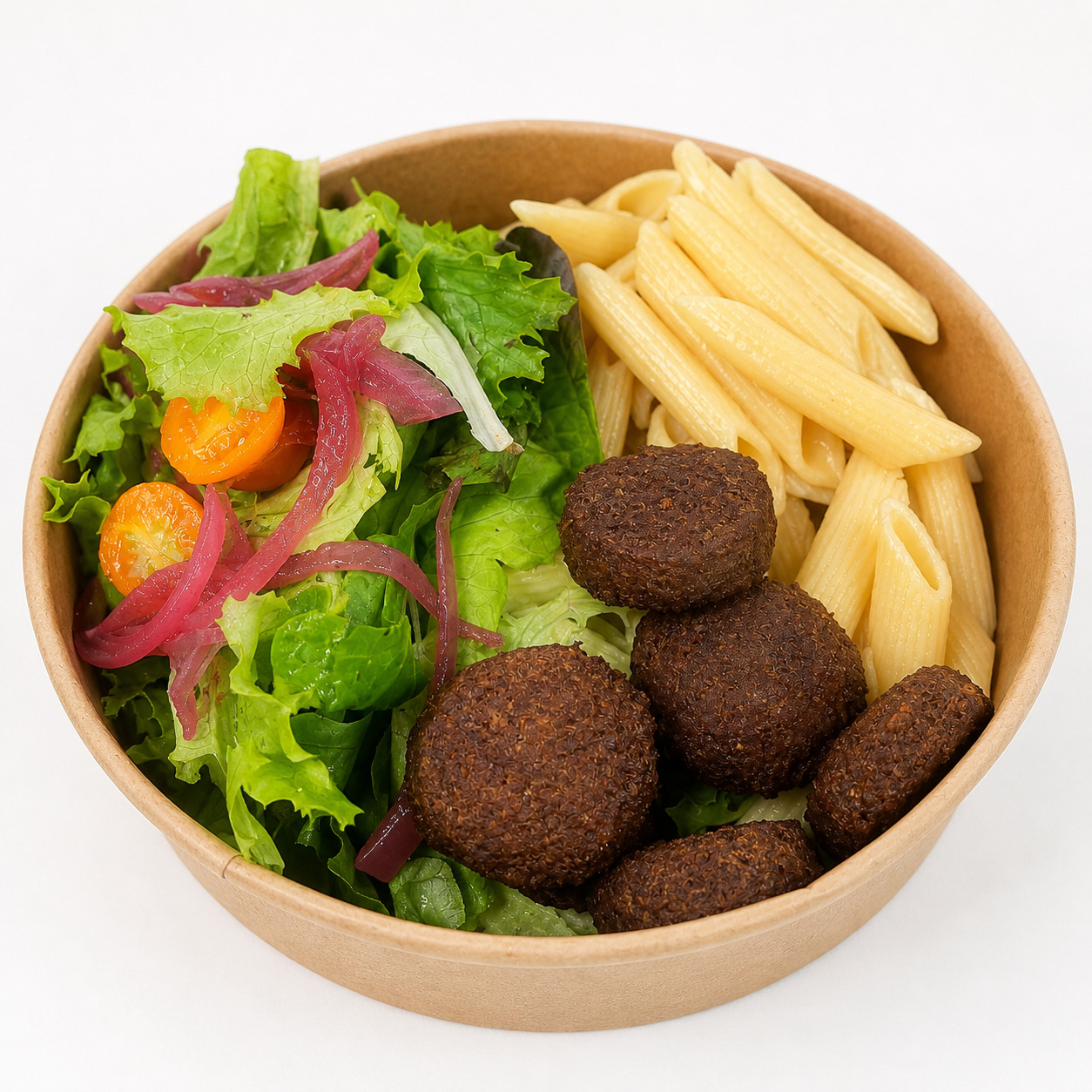 Makarna Falafel