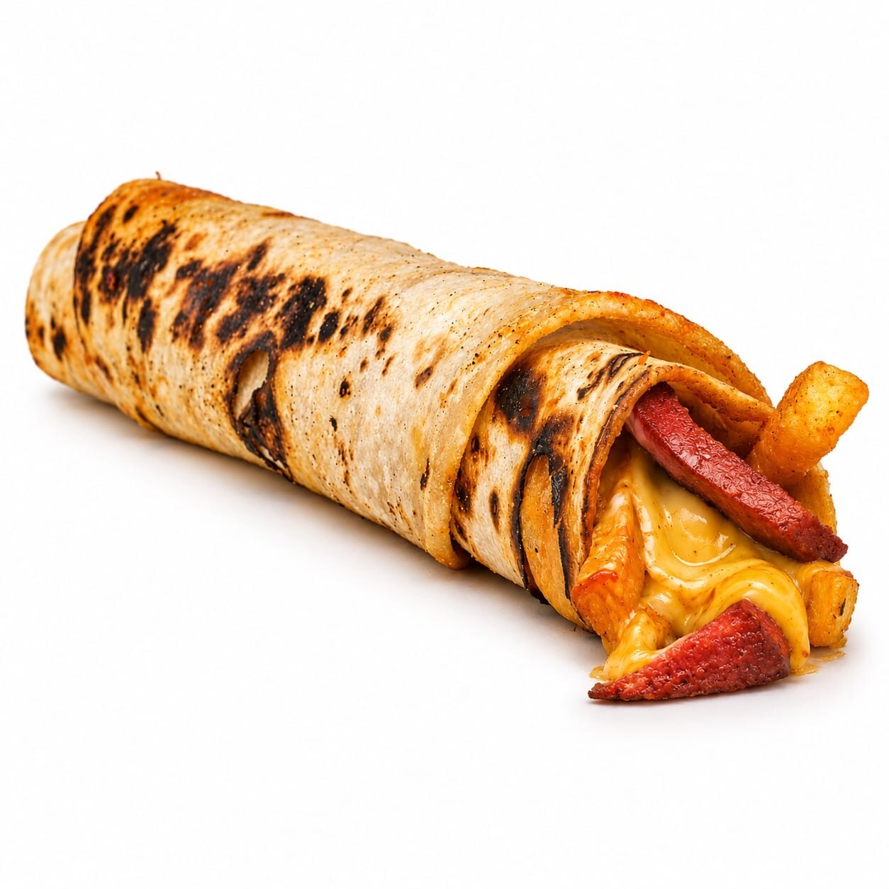 Cheddarlı Sucuk Dürüm