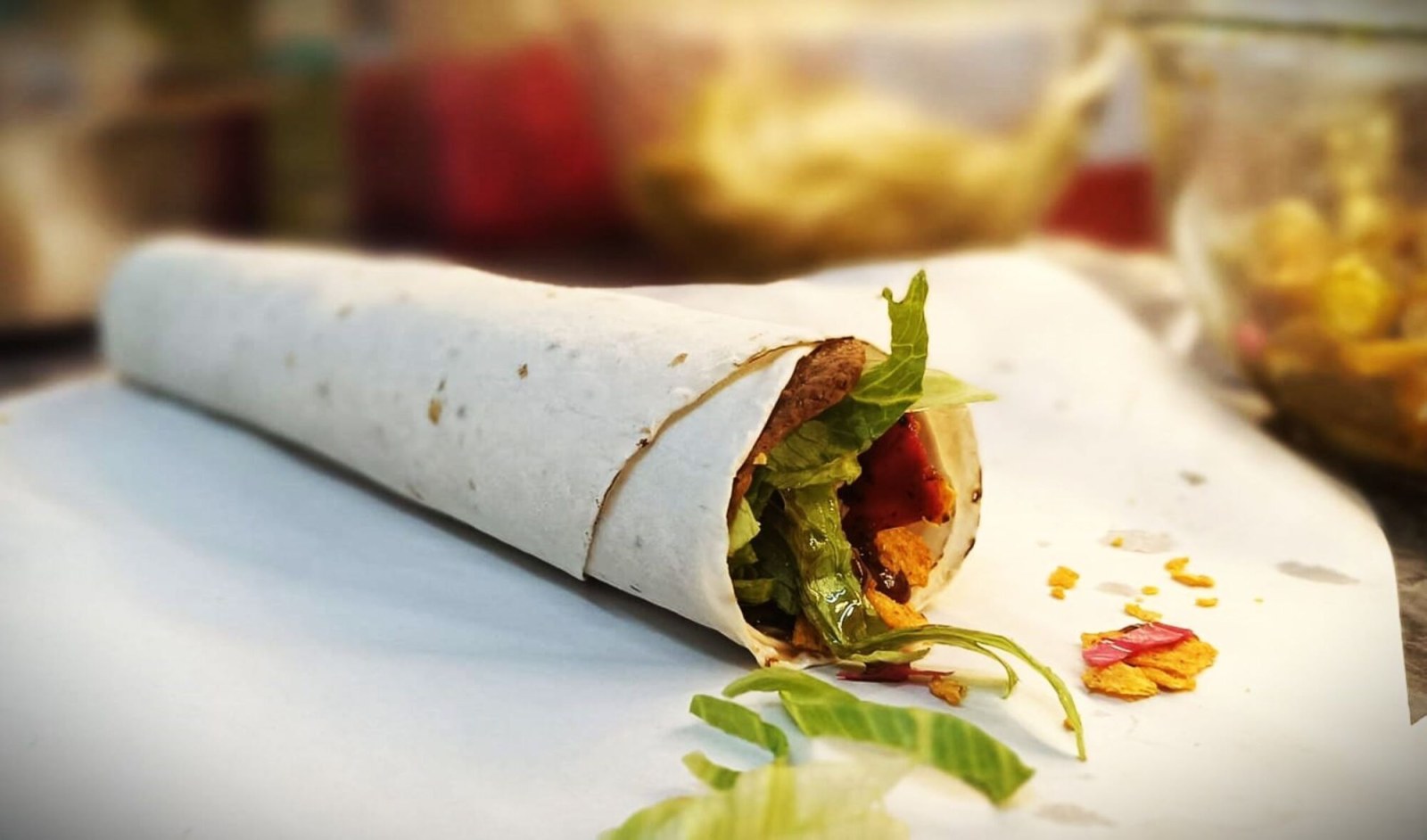 Çiğ Köfte Dürüm (100 gr)