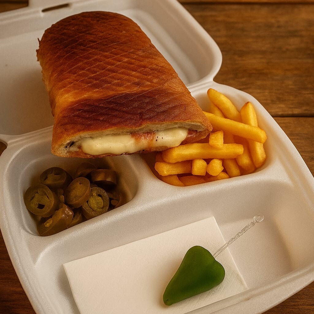 Yarım Kaşarlı Tost