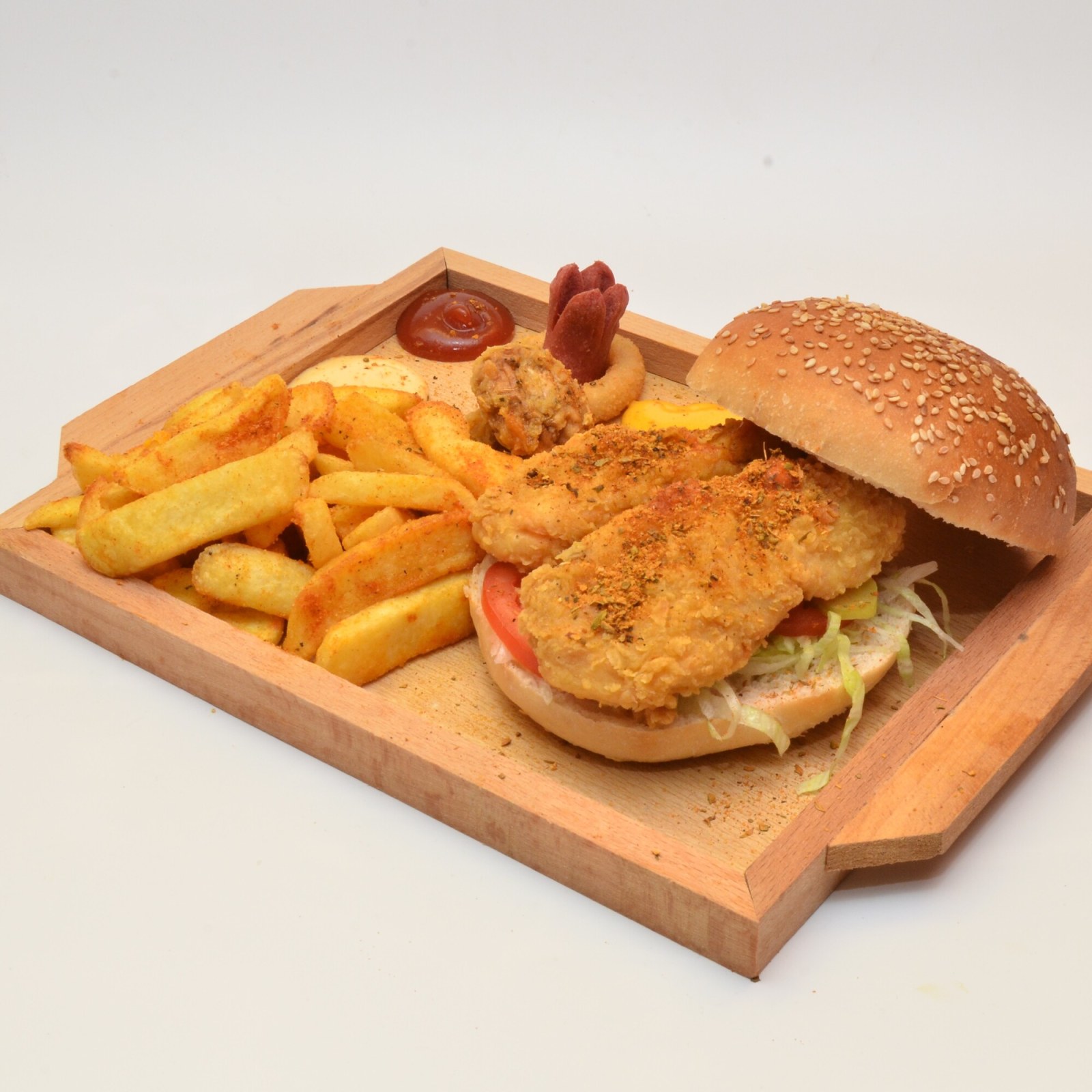 F & M Cajun Burger