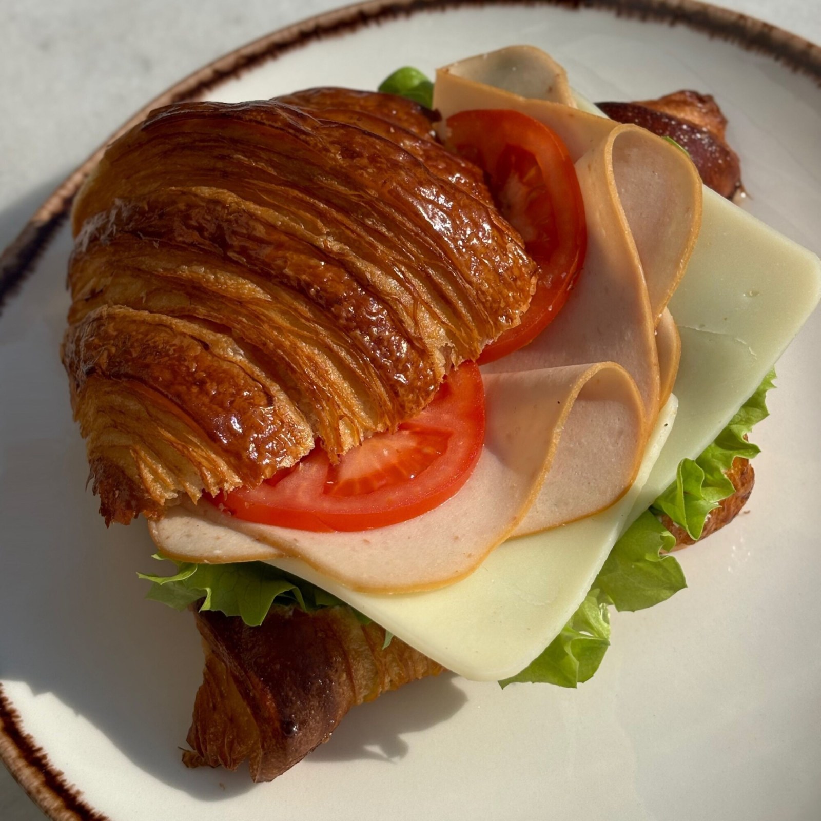 Smoked Turkey Kruvasan