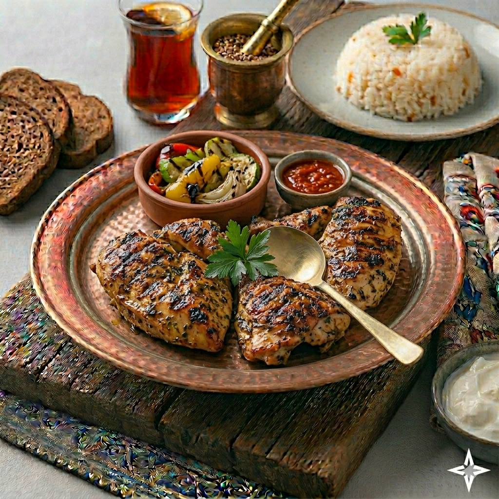 Izgara Tavuk Patates Püreli (250 gr)