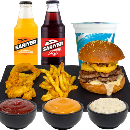 Onion Rings Et Burger