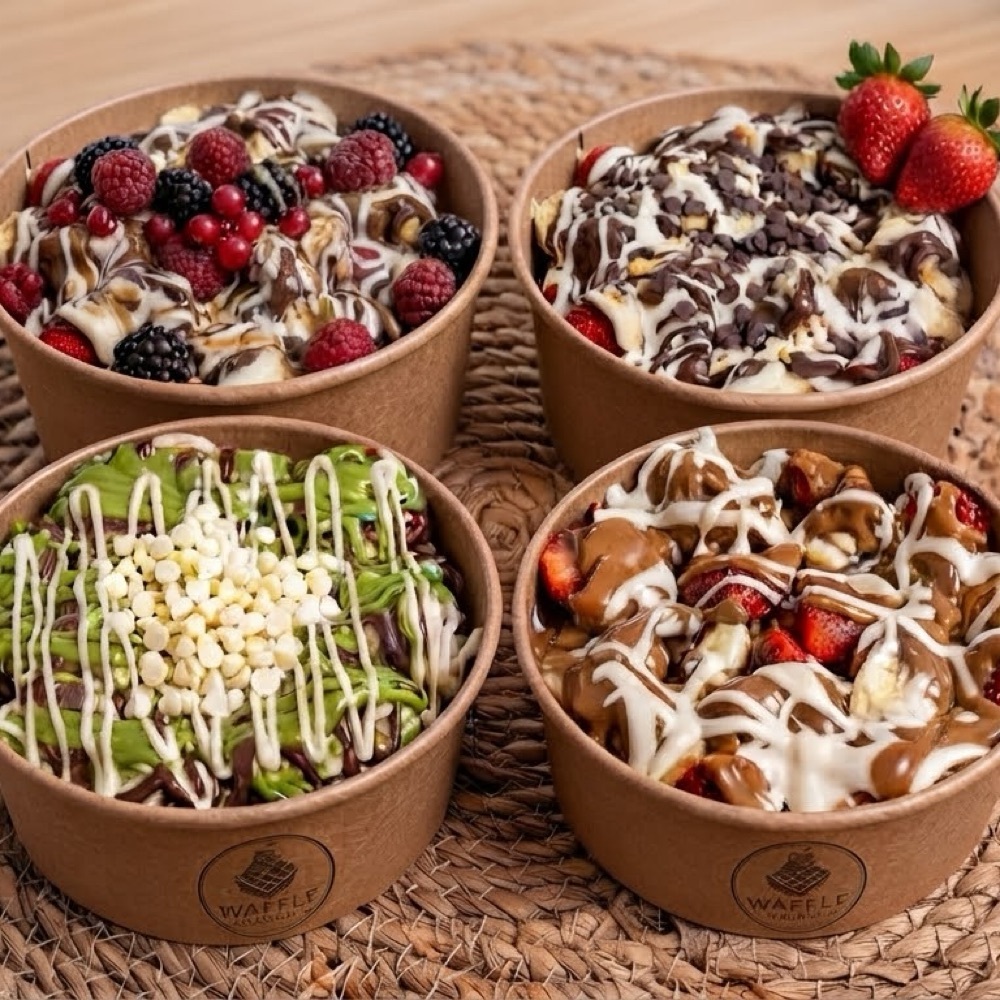 Bowl Waffle’ını Kendin Yarat