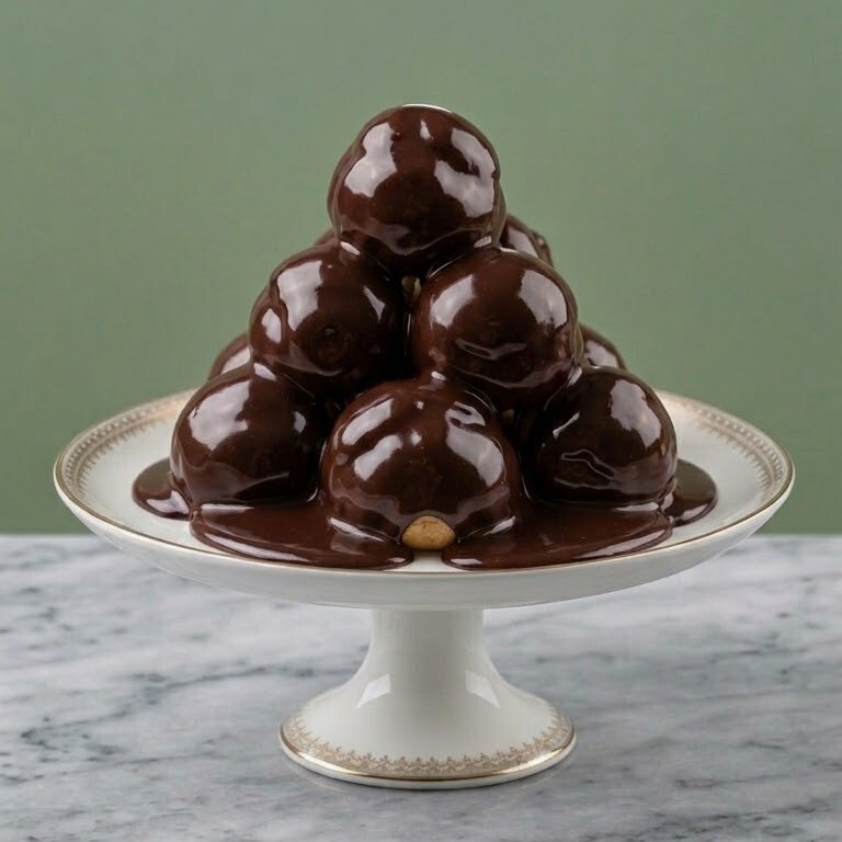 Sütlü Çikolatalı Profiterol (1200) gr