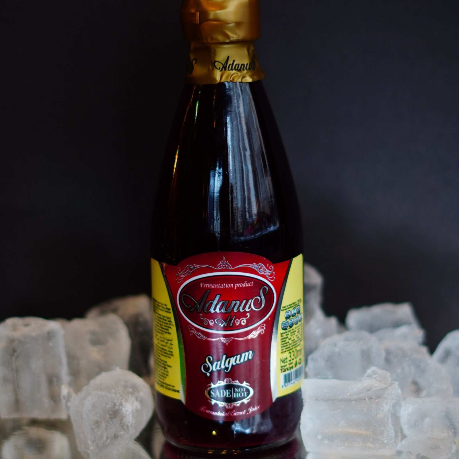 Adanus Şalgam Suyu Acısız (330ml)