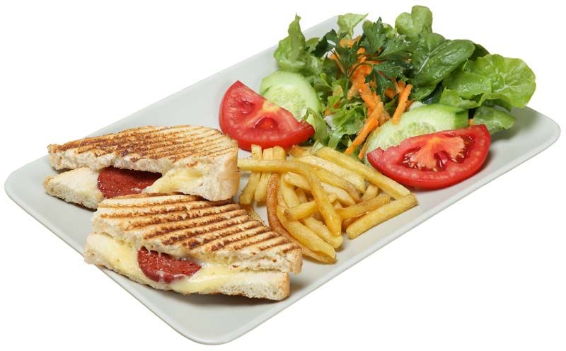 Karışık Kare Tost