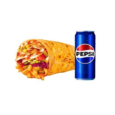 Pepsi Red Burrito Klasik Menü