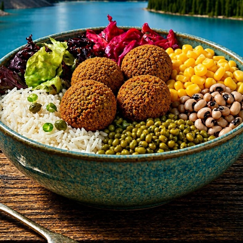 Falafel Bowl (El Yapımı)