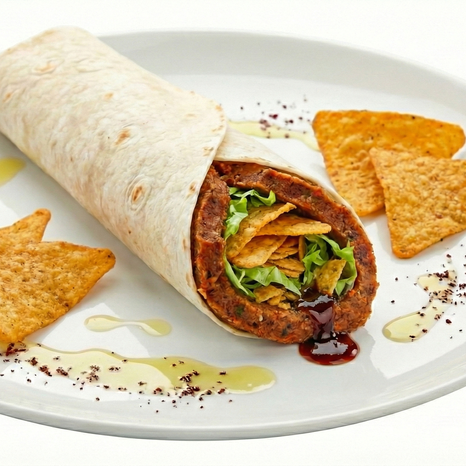 Doritoslu Double Sait Çiğköfte Dürüm (200 gr)
